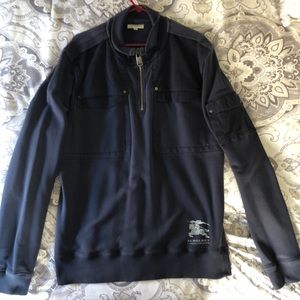 Mens Burberry 1/4 Zip